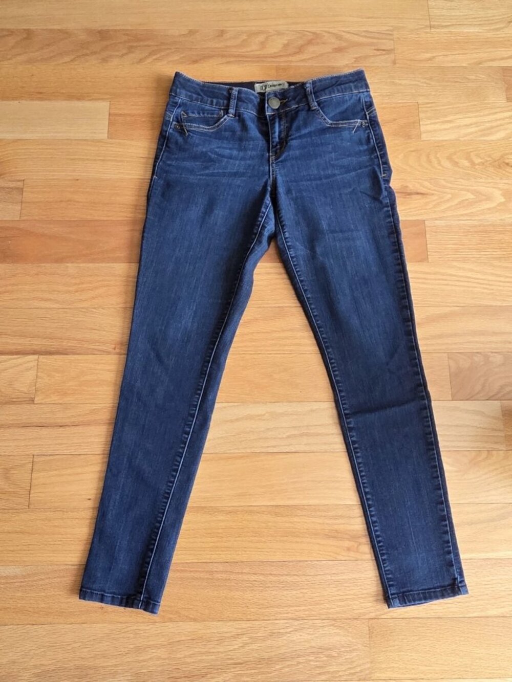 Democracy Ab Technology Butt Lift Jeans Women's Sz 6 Dark Wash Skinny Stretch